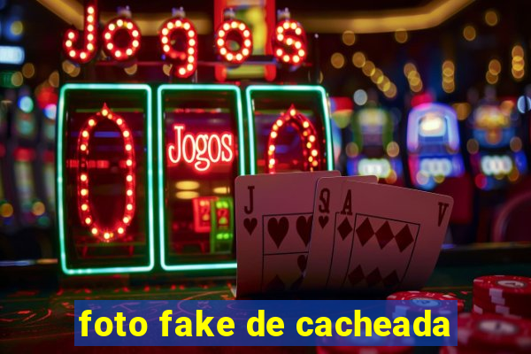 foto fake de cacheada